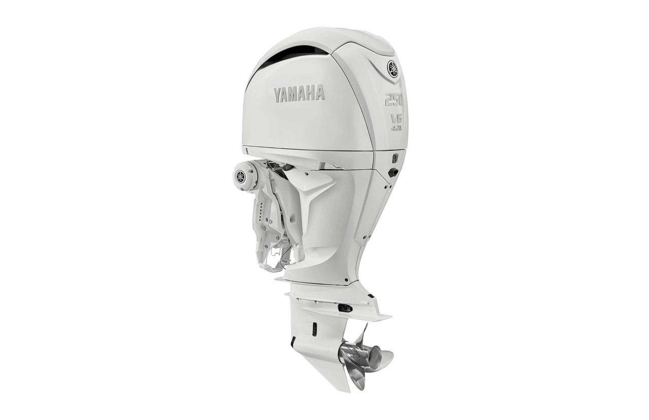Yamaha 250hp White DEC Outboard