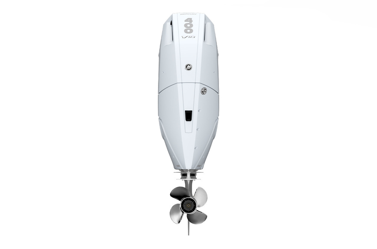 Mercury 400hp Verado White V10 Outboard | 400L