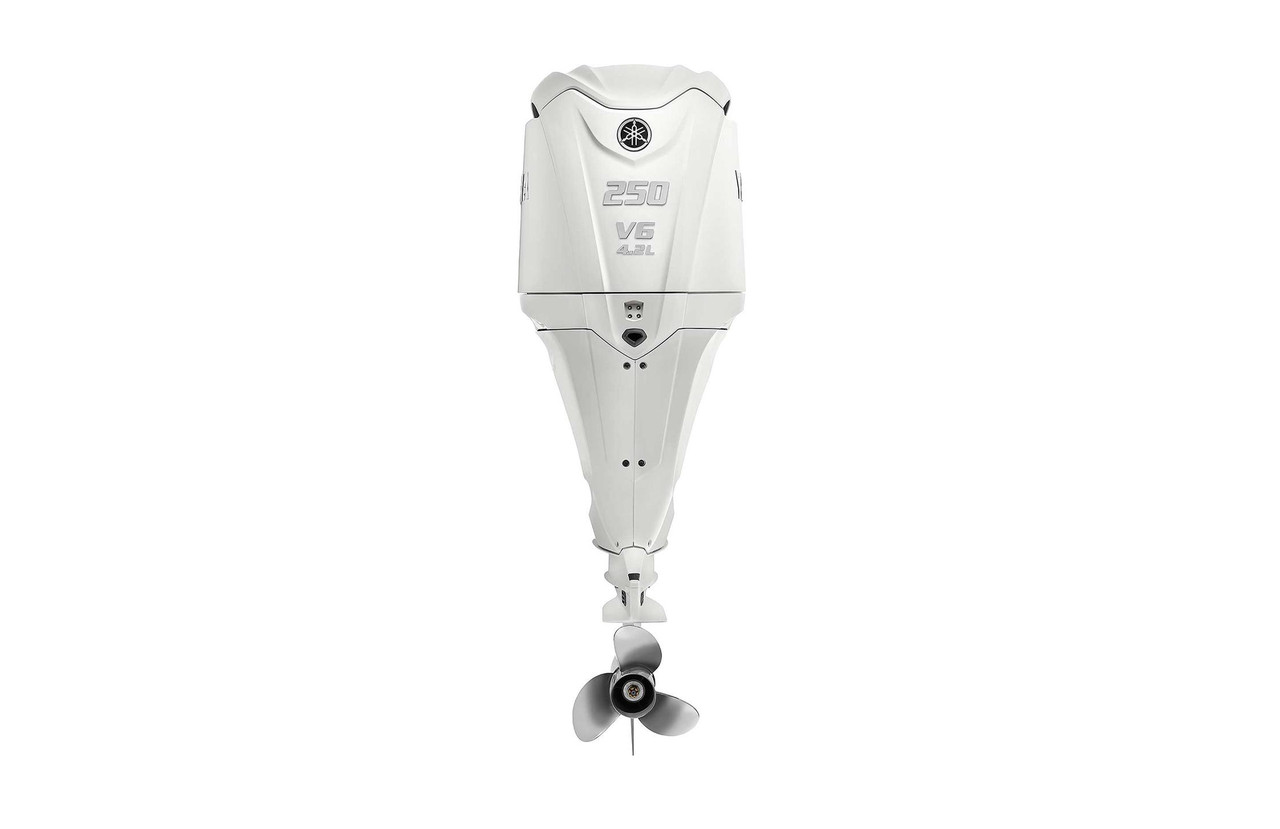Yamaha 250hp White DEC Outboard